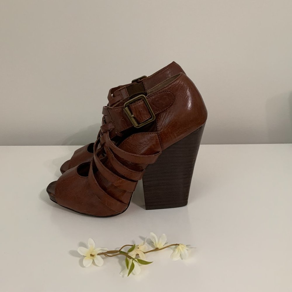 Dolce Vita Women´s Leather Heels Shoes, Size 8 - Picture 4 of 12